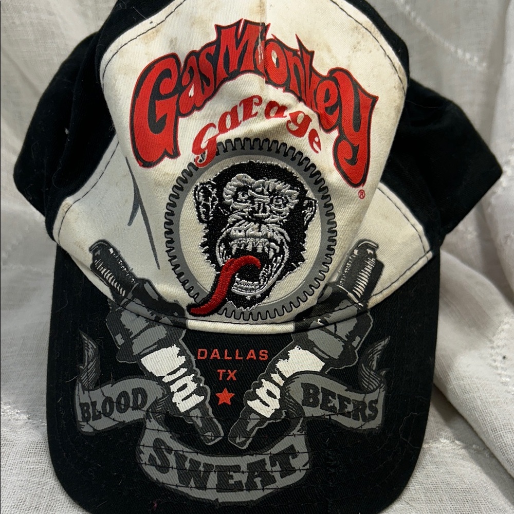 Gas Monkey Garage Dallas TX Vintage tucker hat baseball cap